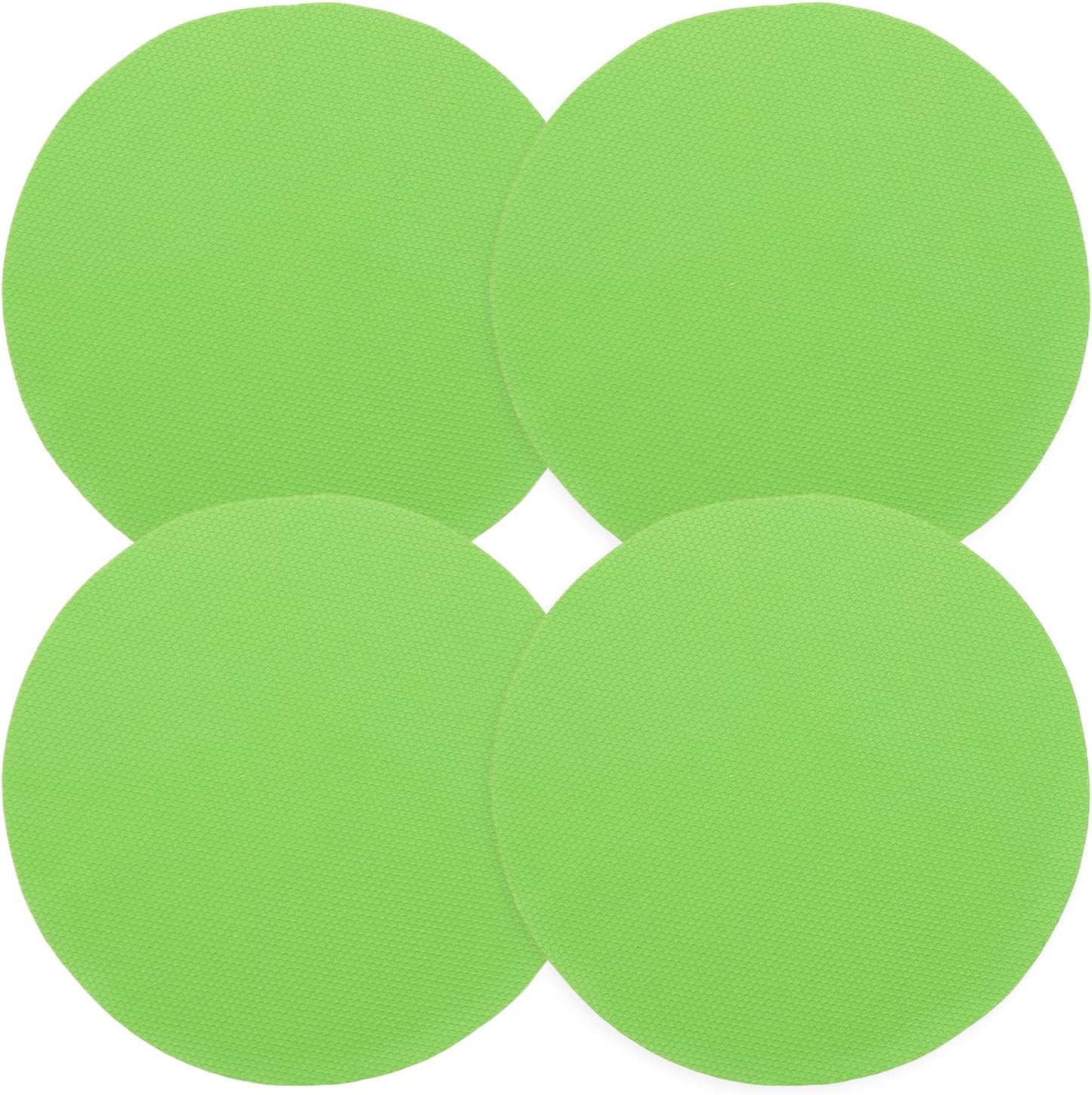 uxcell 4pcs Silicone Jar Opener Pads, 12.5cm/5" Texture Can Opener Multipurpose Round Bottle Lid Opener Non-Slip Coasters for Weak Hands Seniors Children, Gray