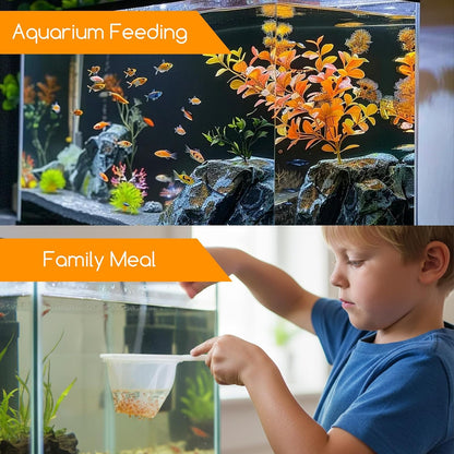 2 PCS Baby Brine Shrimp Net Sieve, 80 Mesh 200 Mesh Kit, Small Fish Aquarium Net for Brine Shrimp Eggs Hatchery, Fry Eggs for Hatching Baby Fish Separator