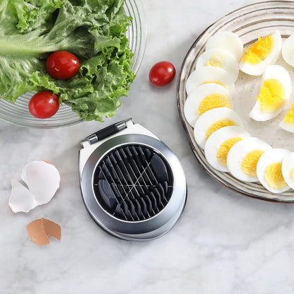 New Star Foodservice 36459 Commercial Grade Aluminum Egg Slicer, Mushroom Slicer with Stainless Steel Wire (Hand Wash Only)