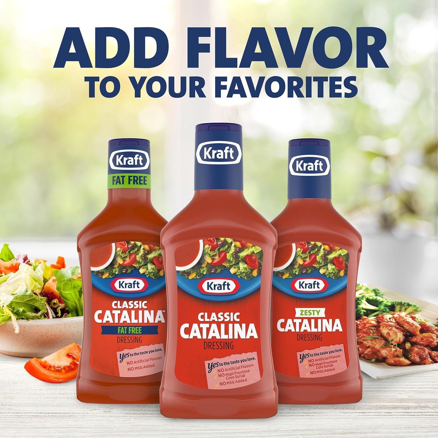 Kraft Classic Catalina Salad Dressing (16 fl oz Bottle)