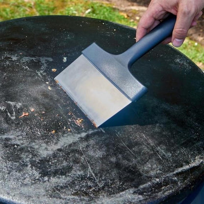 Outset Griddle Scraper and Cleaner, Stainless Steel Griddle Cleaner