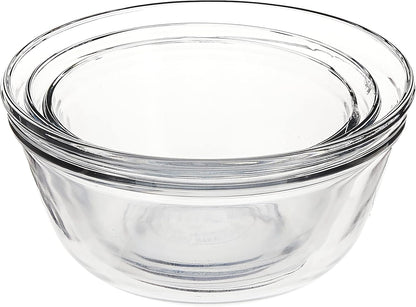 Anchor Hocking Glass Mixing Bowl, 4-Quart