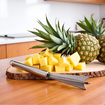 Pineapple Eye Peeler Remover Tool - Multipurpose Clip, V Shape Stainless Steel for Home Kitchen Peeling, Grating and Slicing Tools Peelers