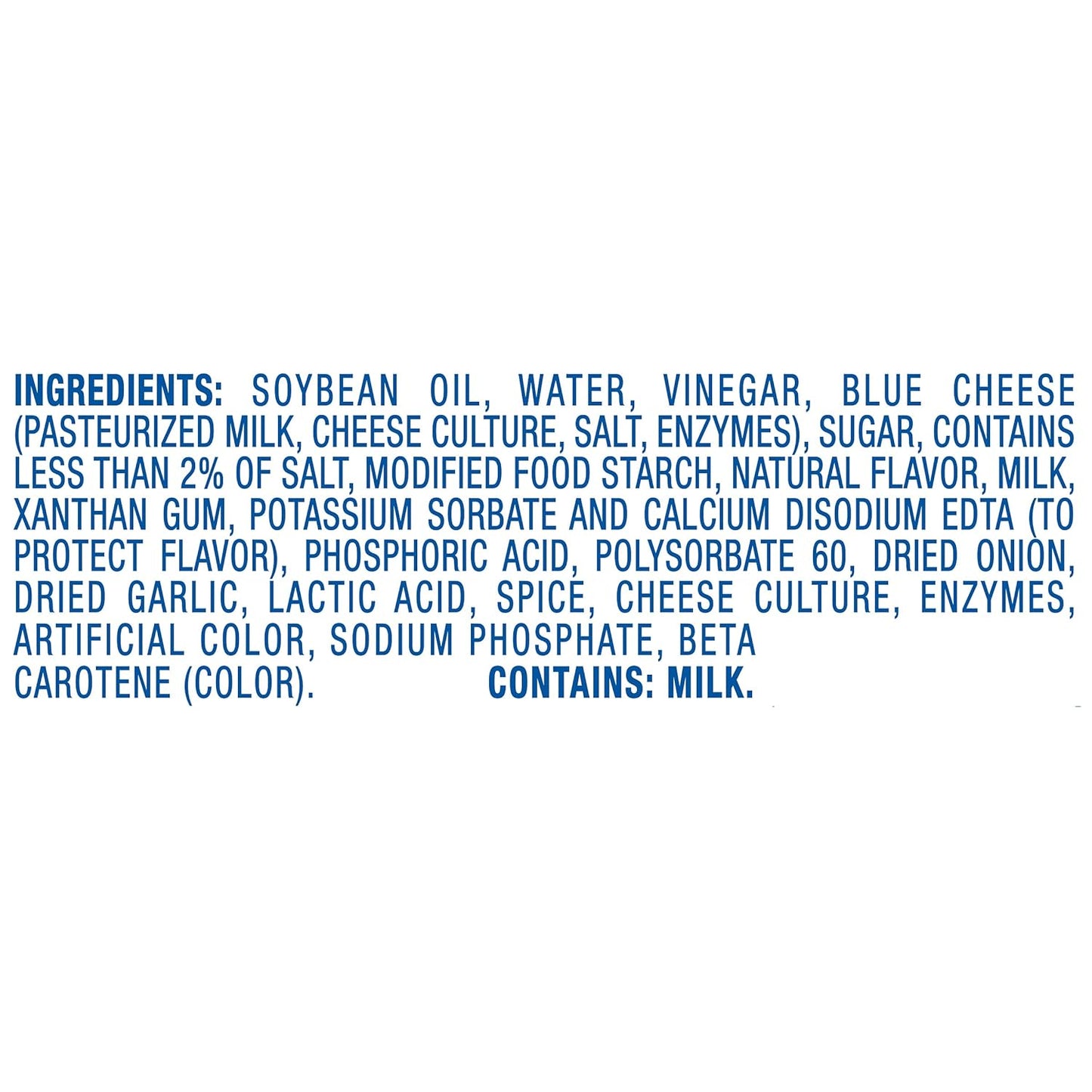Kraft Dressing, 1 Bottle, for Salads and Dipping, Chunky Blue Cheese, No High-Fructose Corn Syrup, No Artificial Flavors, 16 oz