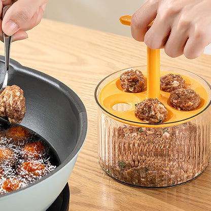 Manual Kitchen Meatball Maker Former Cooking Tool Nonstick Maker Plastics Materials For Shrimp And Meat Meatball Making Tool