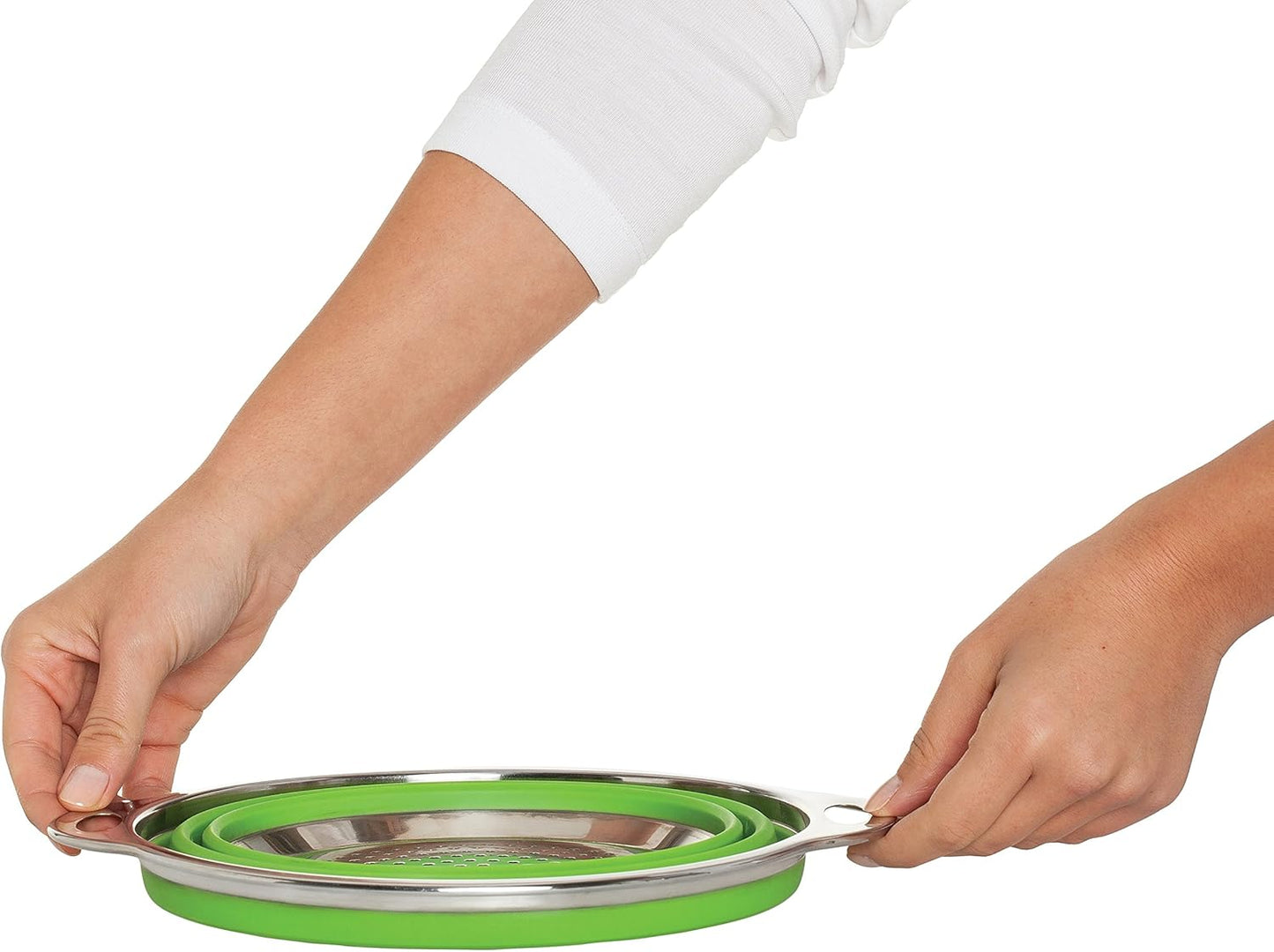 HIC Kitchen Rinse and Drain Colander Bowl, BPA Free