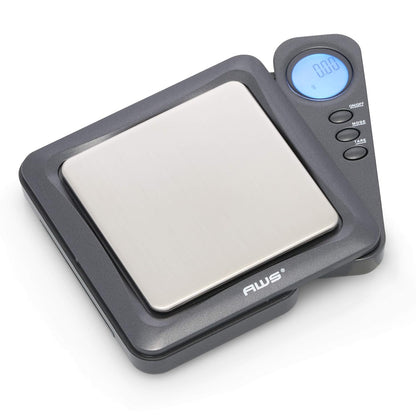 American Weigh Scales Blade Series Digital Pocket Gram Scale 1000g x 0.1g | Precision Mini Scale 0.1g Accuracy, Pocket Scale for Kitchen, Gold, Gems & Coin Scale, Smart Digital & Compact Scale