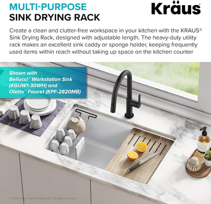 KRAUS Stainless Steel Colander for Workstation Kitchen Sink, CS-6