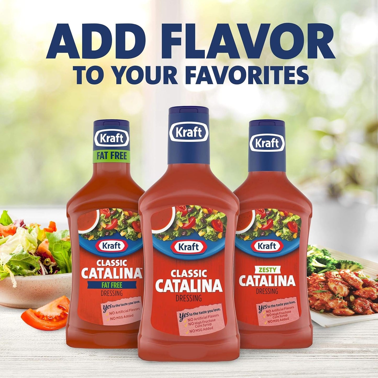 Kraft Classic Catalina Salad Dressing (16 fl oz Bottle)