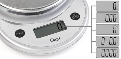 Ozeri® Pronto® Digital Multifunction Kitchen and Food Scale with Variable Graduation Technology®, Original