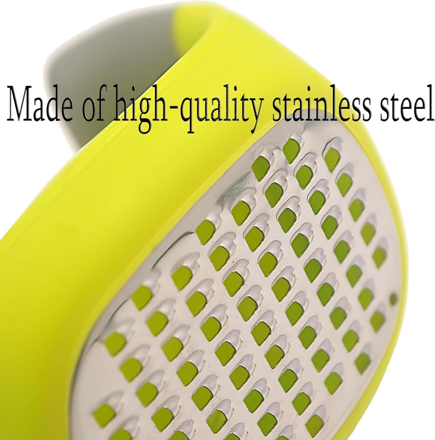 Cheese Grater - Stainless Steel Ginger Grater - Multi-Purpose Wrist Handheld Grater for Vegetables, Fruits, Potato, Carrot - Compact Kitchen Tool (2" x 2" x 2.6") - Green