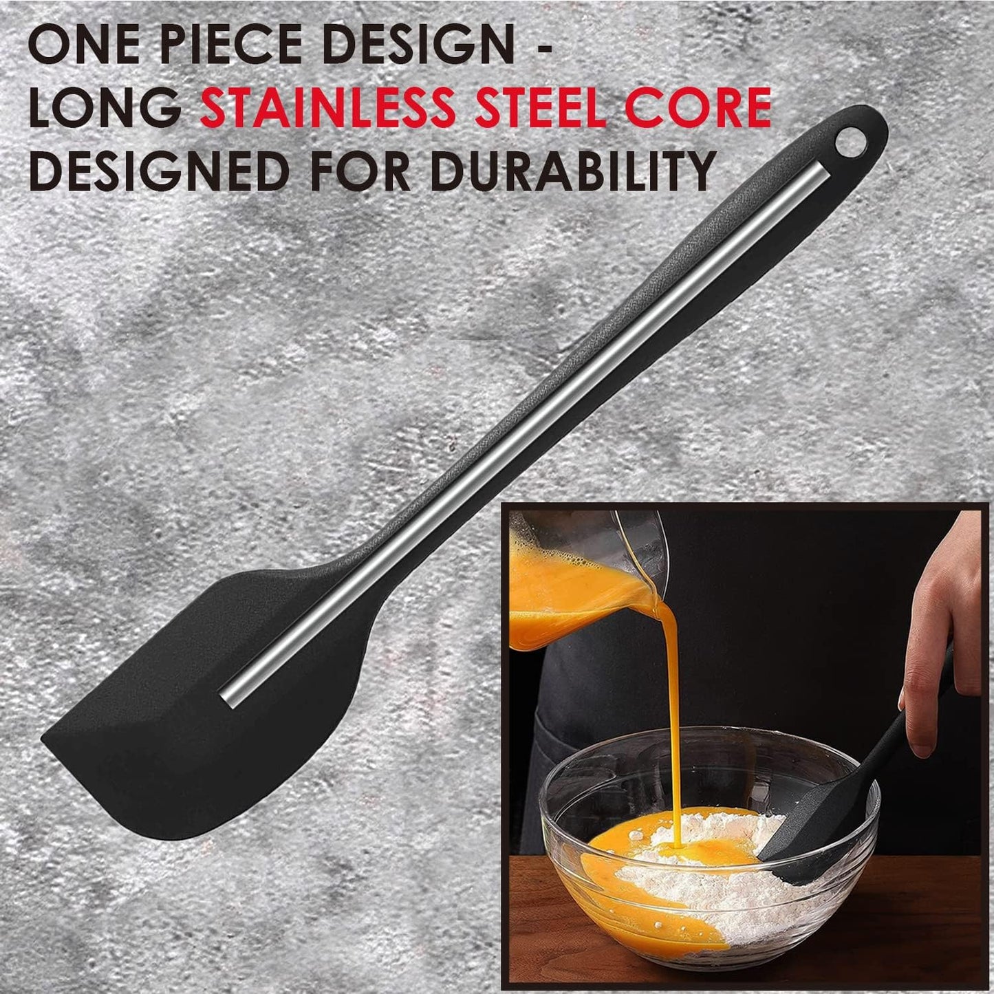 KEISSCO Stainless Steel Spaetzle Maker with Comfort Grip Handle, Homemade Traditional German Egg Noodle Dumpling Making Tool Set
