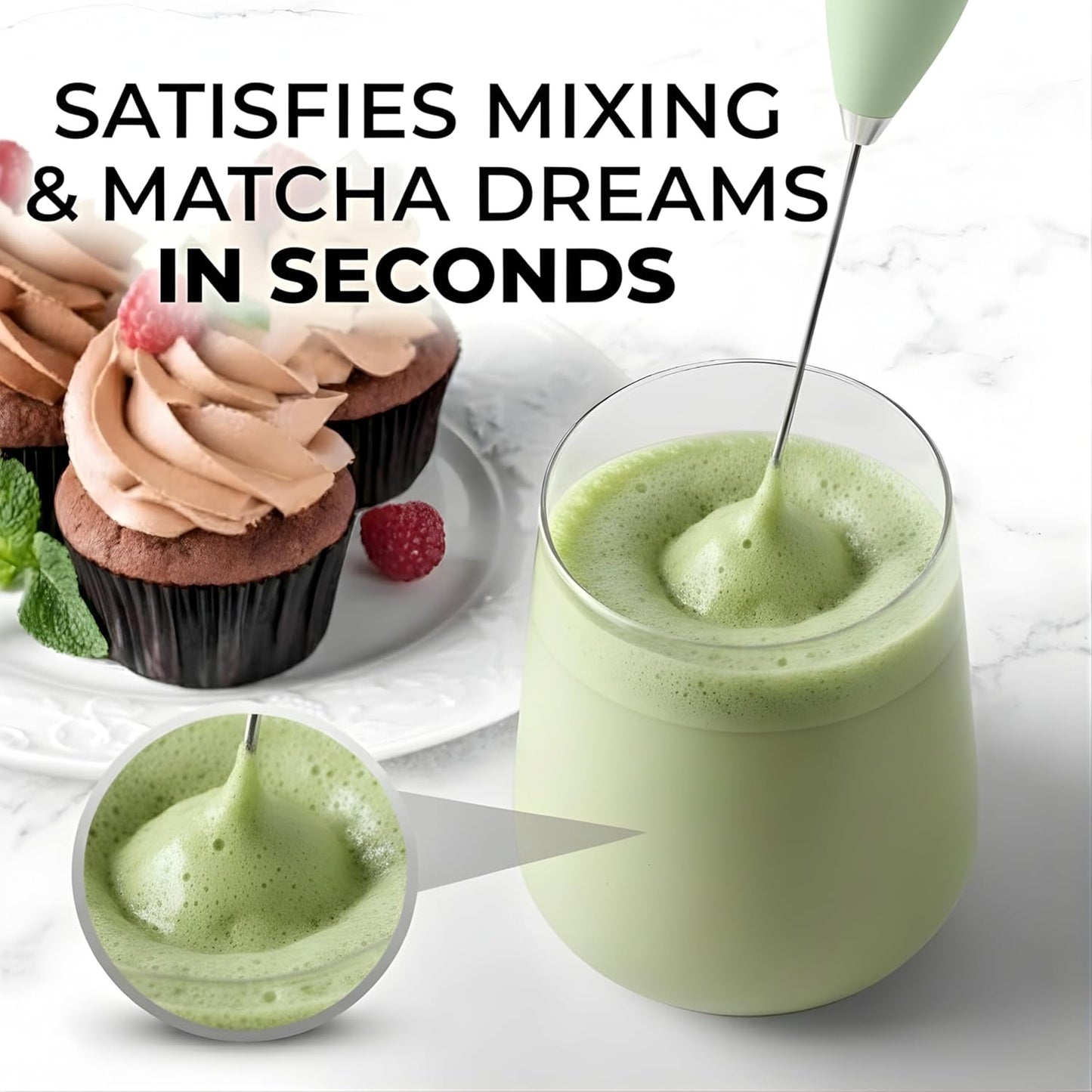 Matcha Whisk Set with Matcha Bowl - Matcha Set Included Electric Frother, Bamboo Whisk, Matcha Spoon, Bamboo Holder, Sifter, Spoon Stand (Blossom Pink)