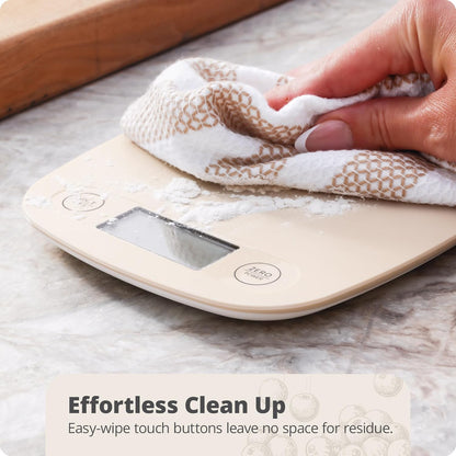 Greater Goods Food Scale – Digital Kitchen Scale, 1g Precision, Easy-Tare & Quick Conversion, Slim Compact Design, Durable & Portable | Ideal for Cooking, Baking & Meal Prep