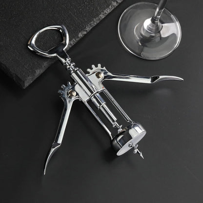 New Star Foodservice 48209 Zinc Alloy Wing Corkscrew, 7-Inch
