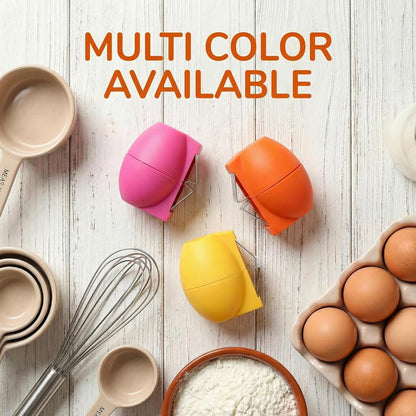 3PCS Egg Shell Opener, Egg Cracker Tool for Raw Eggs, Hard Boiled Egg Peeler for Easy Separate & Peel Eggs, Egg Separator for Cooks, Bakers Families