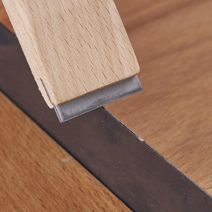 New Cabinet Scraper Cards and Cabinet Scraper Burnisher with 12 Piece Multi-Shaped Scraper Set Suitable for Various Small space and Small-Sized Tasks(HTCSCS13)