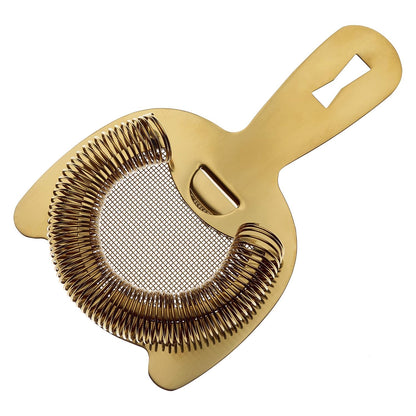 Barfly Fine Mesh Spring Strainer, Black