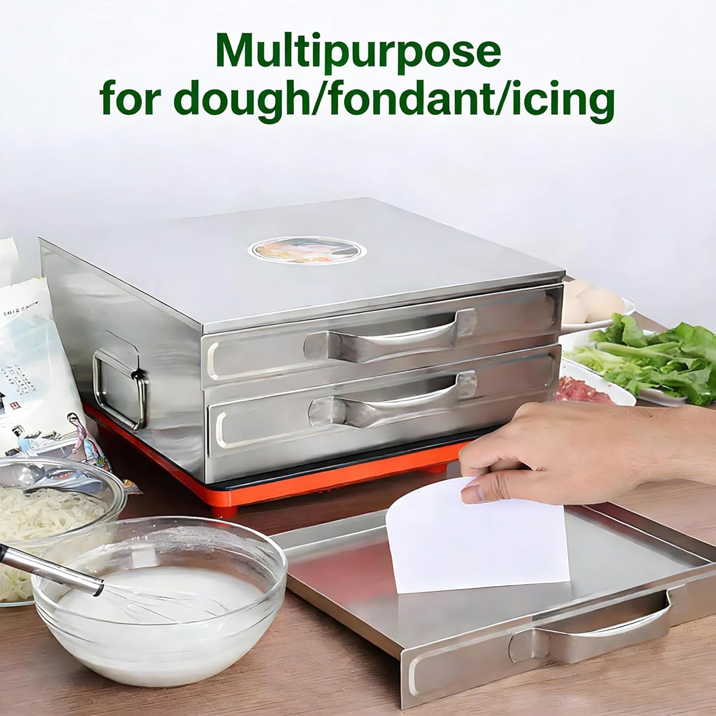 5-Pack Dough Scraper Bowl Food-safe Plastic Dough Cutter Flexible Bench Multipurpose Food Scrappers for Bread Dough Cake Fondant Icing