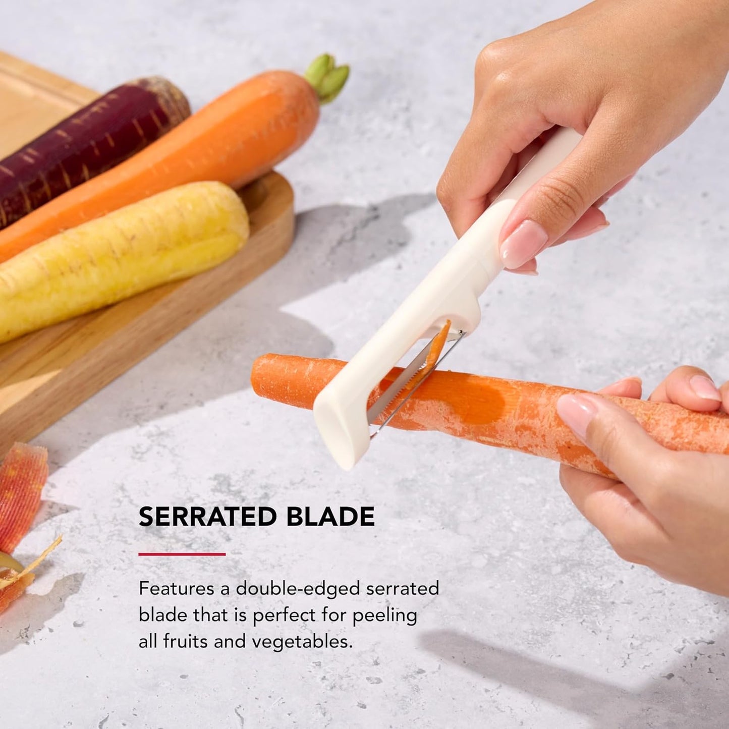 KitchenAid Classic Euro Peeler, 8.6 inches, Black