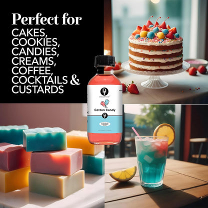 Dolce Flav Cheesecake Extract – 2 Ounce Water-Soluble Kosher, Sugar-Free, Concentrated Creamy Flavor for Desserts, Frostings & Pastries, Includes Measured Dropper