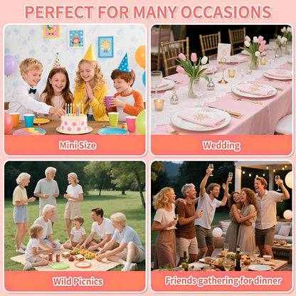 500 Pcs 3" Mini Sample Spoons, Small Tasting Spoons, Mini Plastic Spoons, Mini Disposable Spoons for Desserts, Appetizer, Ice Cream, Parties