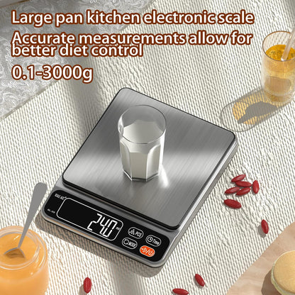 Mini Scale,6.6lb Scale for Grams,Digital Scale Food，Cooking Scale and Food Scales for Kitchen，Food Scale Grams and Ounces,Grams Scale,7Units,Auto Off,Tare,PCS,LCD Display