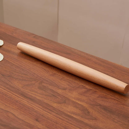 French Rolling Pin for Dough - Fulimax 16" Classic Wood Rolling Pins for Baking, Dough Roller for Fondant Pizza Pie Crust Cookie Pastry Pasta, Kitchen Baking Supplies, Beech Wood