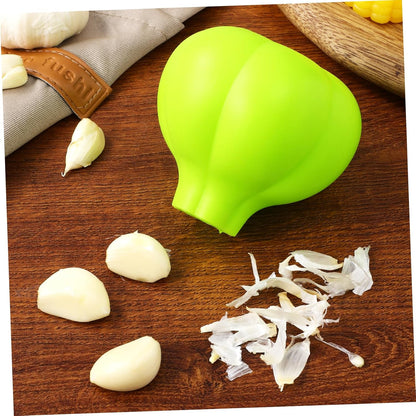 Silicone Garlic Peeler Tube for Easy Skin Removal Odor Kitchen Tool Saving Garlic Roller Peeler Safe Non Slip Design No Waste Home Cooking