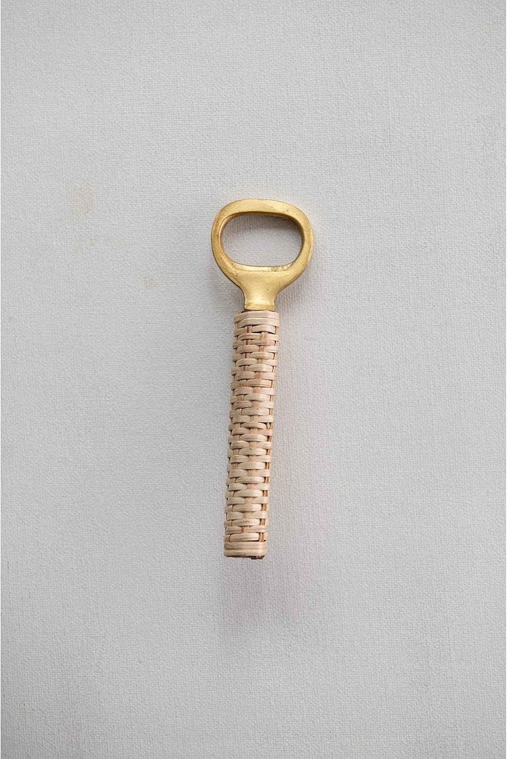 Creative Co-op Brass Handle Bottle Opener (DF3548)