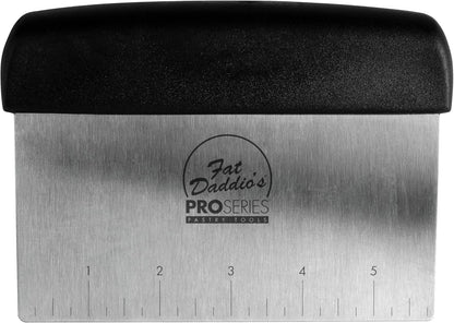 Fat Daddio's BS-57 Bench Scraper, 5 x 7 Inch