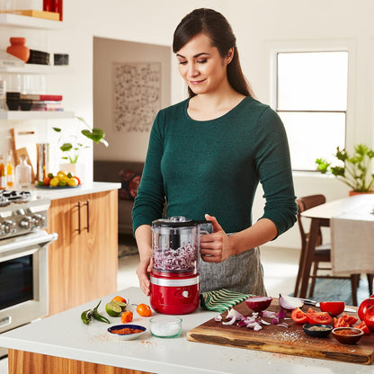 KitchenAid 5 Cup Food Chopper KFC0516BM, Matte Black