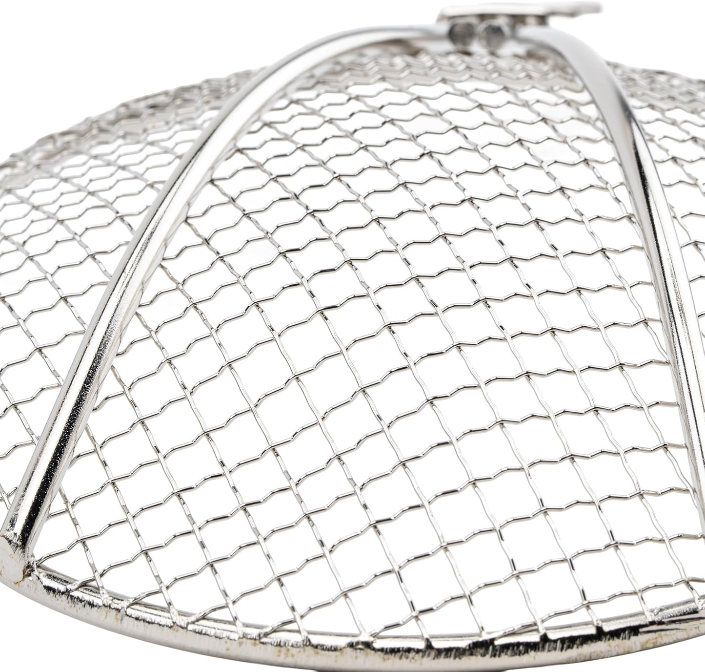 Winco Round Wire Skimmer, 9-Inch, Nickel