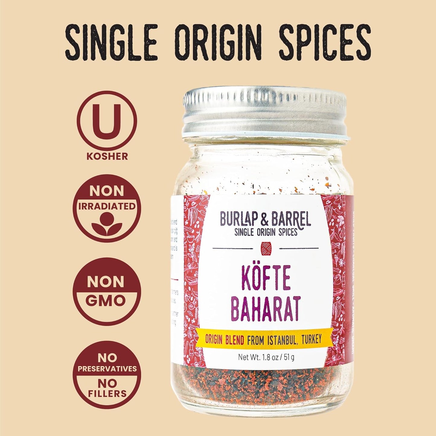 Burlap & Barrel Black Garlic Powder – Rich, Savory Flavor – Perfect for Roasted Proteins & Vegetables – Black Garlic Seasoning – As Seen On Shark Tank - 2.2oz Jar