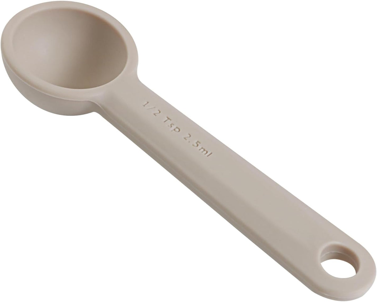 1PCS 1/2tsp(2.5ml) Silicone Measuring Spoon