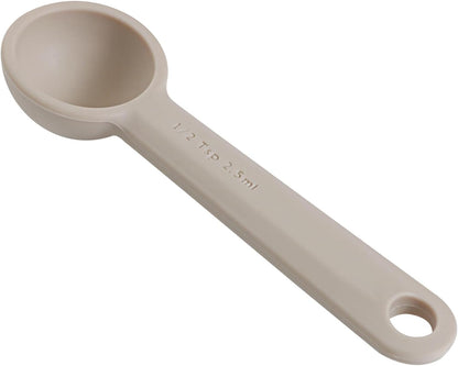 1PCS 1/2tsp(2.5ml) Silicone Measuring Spoon