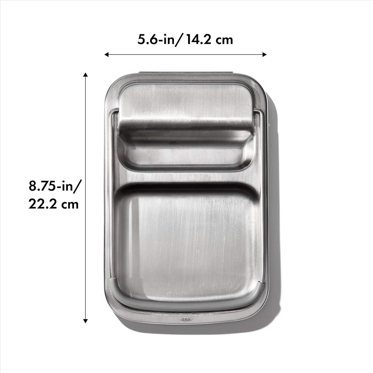 Good Grips Stainless Steel Spoon Rest with Lid Holder