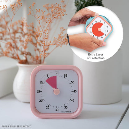 Home MOD – 60-Minute Visual Timer Home Edition, Silent Operation Study Tool for Kids Desk, Homeschool Supplies, Office & Meetings (Fern Green)