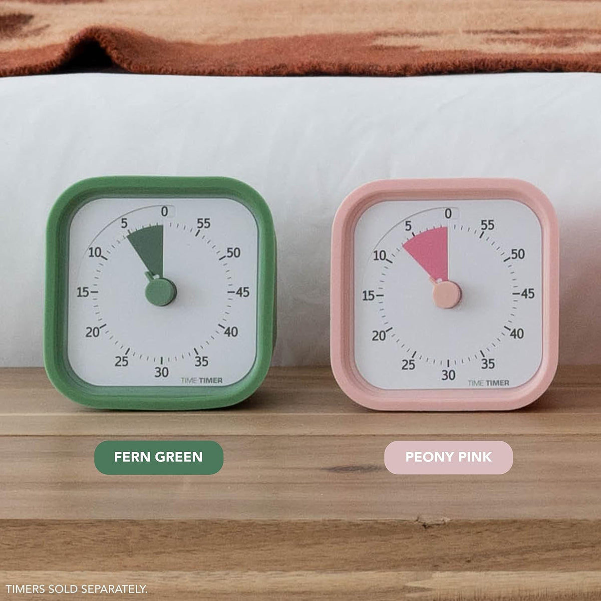 Home MOD – 60-Minute Visual Timer Home Edition, Silent Operation Study Tool for Kids Desk, Homeschool Supplies, Office & Meetings (Fern Green)