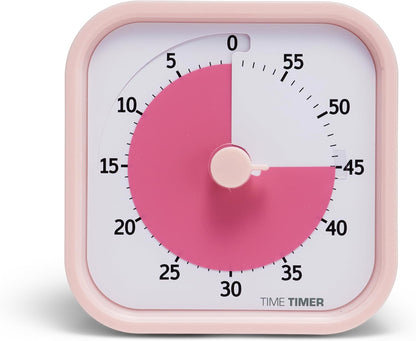 Home MOD – 60-Minute Visual Timer Home Edition, Silent Operation Study Tool for Kids Desk, Homeschool Supplies, Office & Meetings (Fern Green)