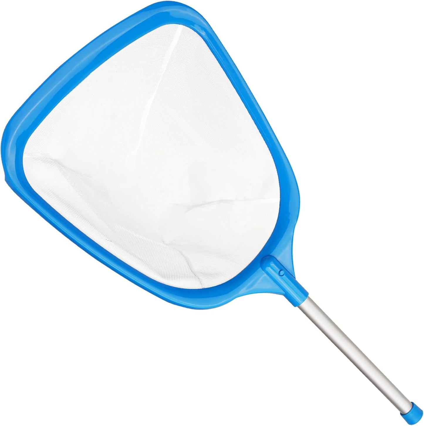 Pool Skimmer Hot Tub Skimmer Spa Net with 12'' Aluminum Pole Ultra Fine Mesh Pool Net Handy Leaf Skimmer for Small Pools Fine Debris