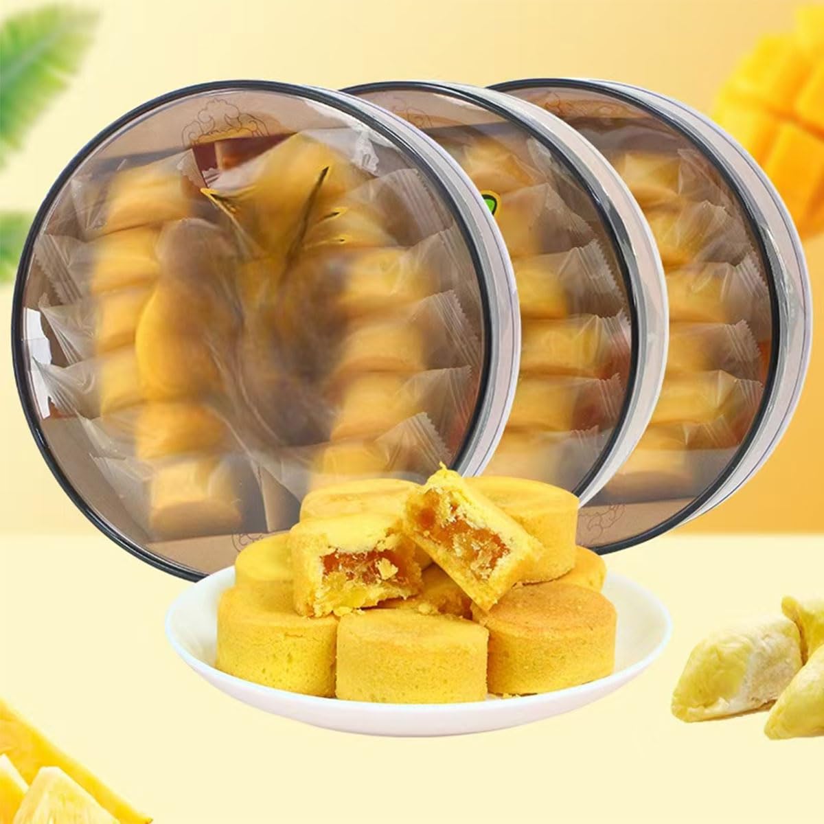 Pineapple Cake 7.05oz,Pineapple pastry,Fruit pastries/gifts/snacks