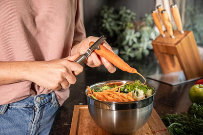 Stainless Steel Left-Handed Swivel Peeler, 7.5-inch