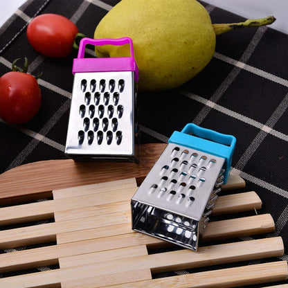 Mini Cheese Grater, 3-Piece Stainless Steel Box Grater Set