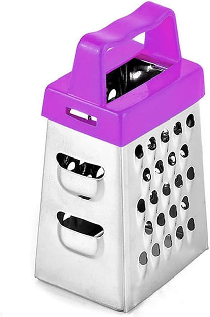 Mini Cheese Grater, 3-Piece Stainless Steel Box Grater Set
