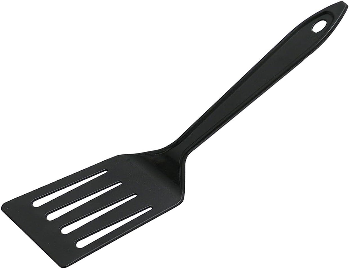 Hutzler 11-inch LOPOL Reinforced Nylon Slotted Spatula Turner, Set of 2 (Green)