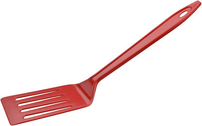 Hutzler 11-inch LOPOL Reinforced Nylon Slotted Spatula Turner, Set of 2 (Green)