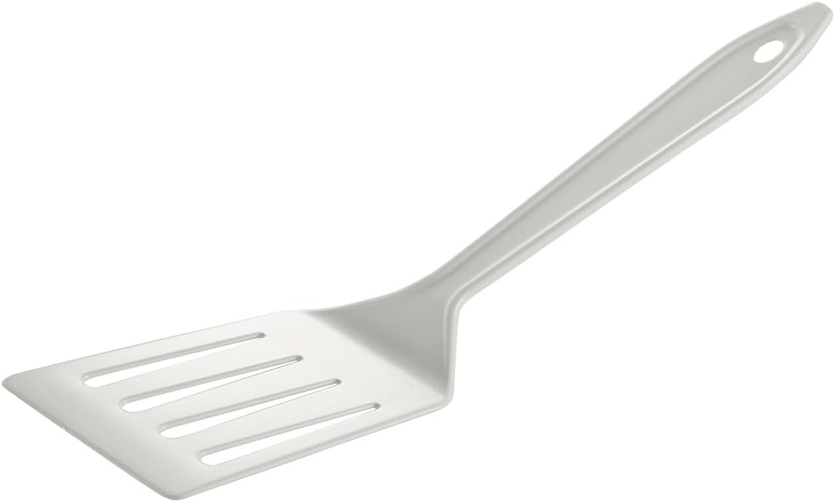 Hutzler 11-inch LOPOL Reinforced Nylon Slotted Spatula Turner, Set of 2 (Green)