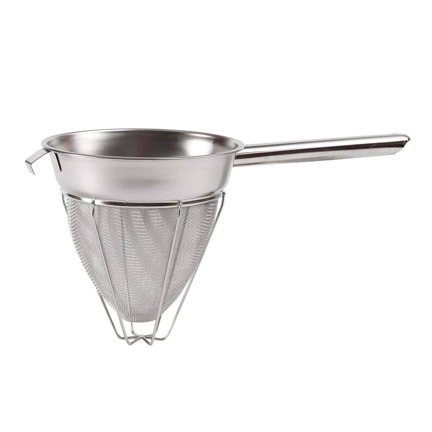CCB-8R Stainless Steel Reinforced Bouillon Strainer, 8 inch - 1 Each.
