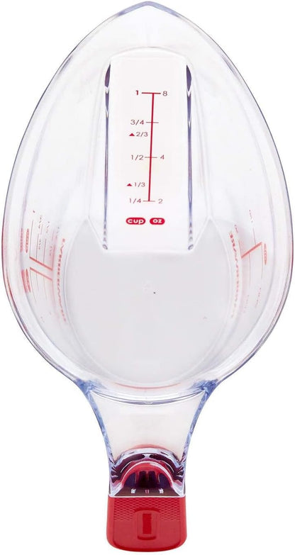 Professional 1-Cup Angled Measuring Cup - Red, 8 Oz